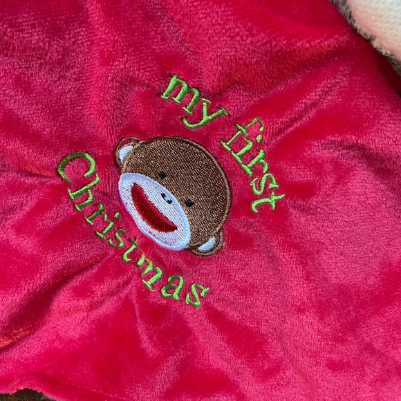 Sock Monkey First Christmas - Picture 3 of 8